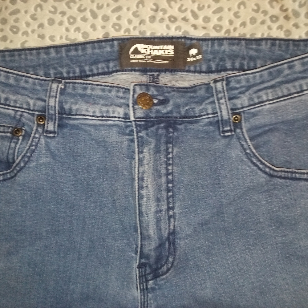 Mountain Khakis Blue Bootcut Jeans